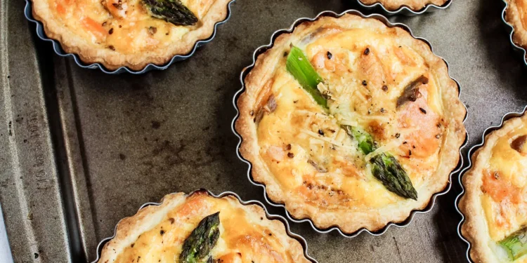 Candice Brown’s Salmon And Asparagus Quiche