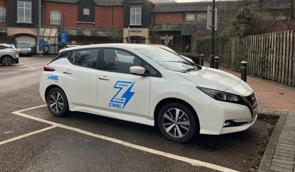 Economic and Environmental Impacts of Renting an Electric Car