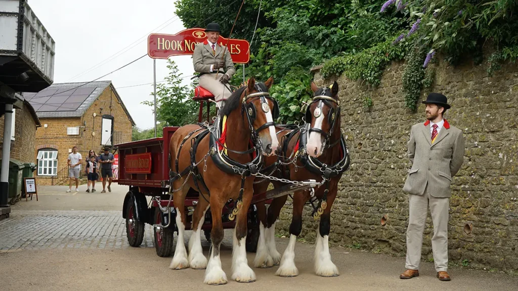 Hook Norton Brewery Horses