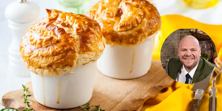 Tom Kerridge’s Chicken and Mushroom Pot Pies