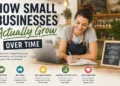 how small businesses grow