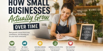 how small businesses grow