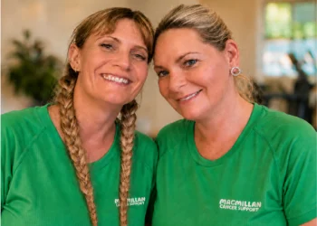 Lisa-Marie Mallier and Emma McGregor fundraising for Macmillan Cancer Support
